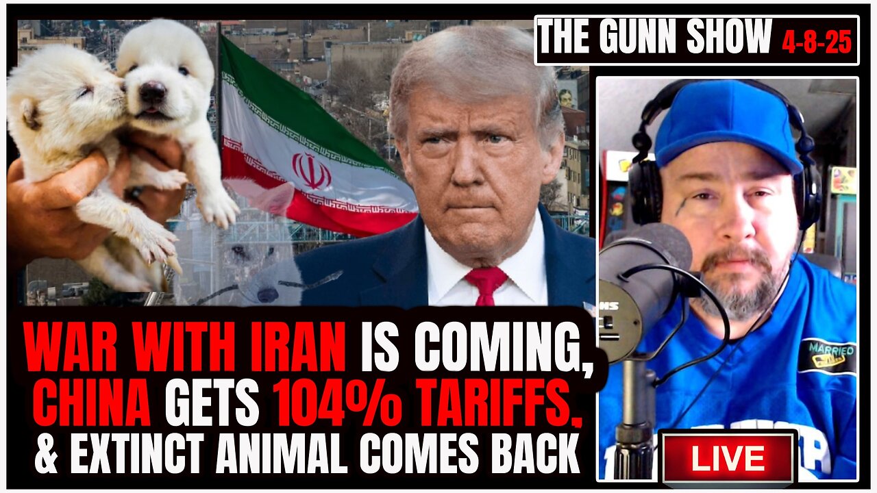 🛑LIVE: Dire Wolves Back from Extinction, WW3, & the Supreme Court | The Gunn Show (4/8/25)🛑