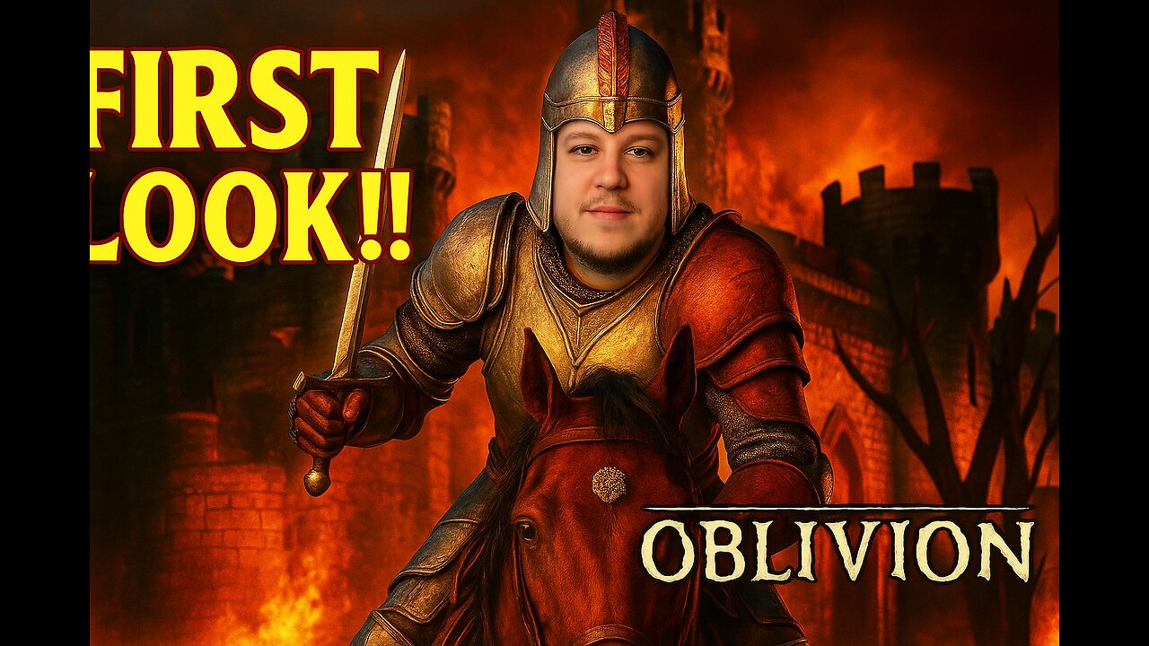 🟢LIVE: 🔥OBLIVION REMASTERED🔥 - BY THE NINE DIVINE! - BEST RPG EVER