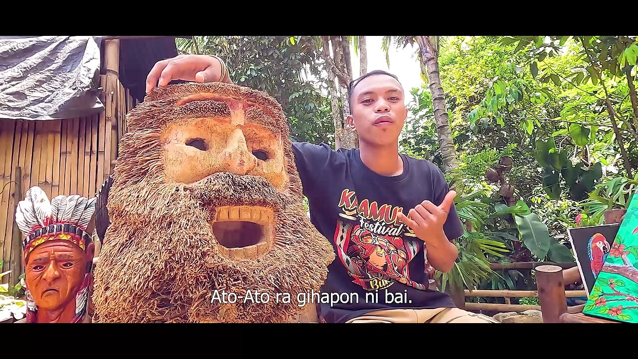 A Local Artist of Bukidnon Philippines