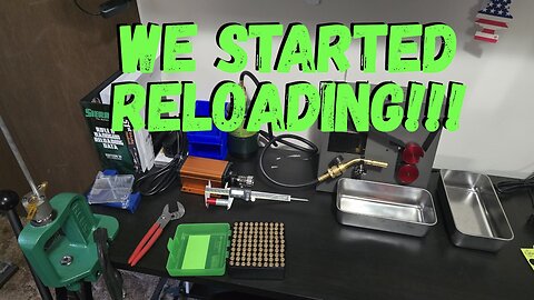 EP01 We started reloading. Ruger American Gen 2 Predator 223