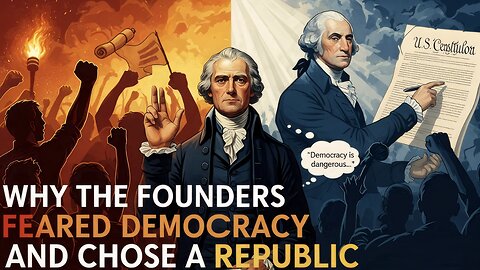 Why the Founders Feared Democracy 😨 — And Chose a Republic