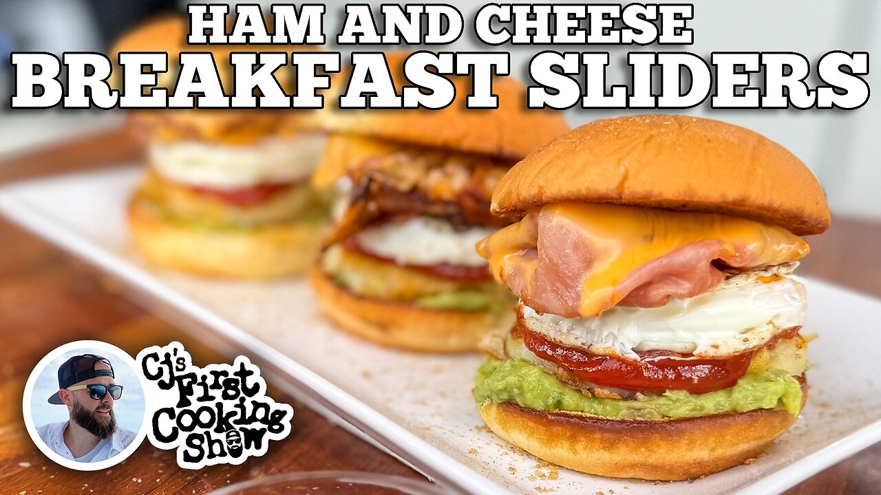 Ham & Cheese Breakfast Sliders | Blackstone Griddles