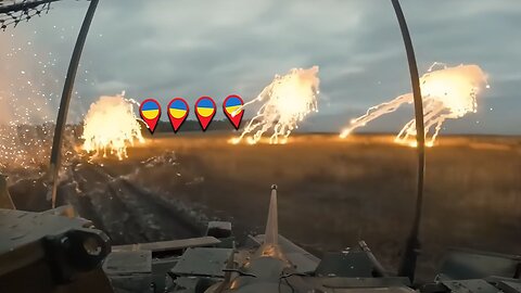 Russian Tanks Smash Through Ukrainian Lines | Brutal GoPro Battle Footage