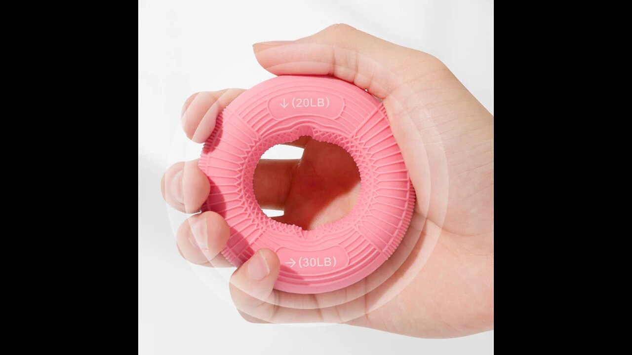 2-in-1 Hand Grip Strengthener, with Adjustable Resistance, for Hand, Finger, Forearm