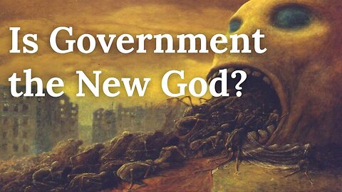 "Unmasking Totalitarianism: Is the Government Becoming Our New Deity?"