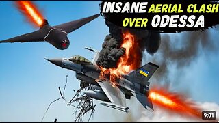 RUSSIA'S SHOCKING success: US F-16 fighter plane shot down by Russian kamikaze drone GERANIUM