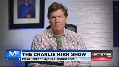 Tucker Carlson Hosts The Charlie Kirk Show