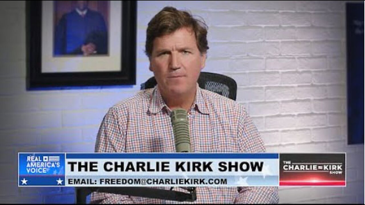 Tucker Carlson Hosts The Charlie Kirk Show
