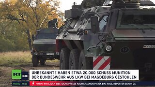 Bundeswehr: 20.000 Schuss Munition gestohlen