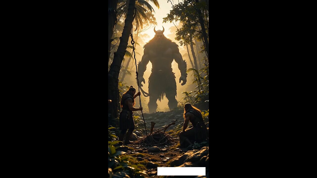 Giant Caveman vs Vikings