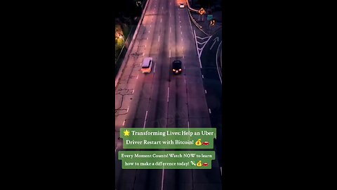 🌟 **HELPING AN UBER DRIVER TURN HIS LIFE AROUND! 🚗💰**