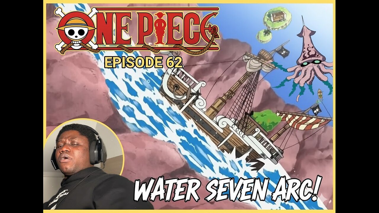 One Piece Episode 62 – The First Line of Defence? Giant Whale Laboon Appears! 🐋🏴‍☠️ AlmostAnime