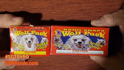 Wolf Pack Snaps - Phantom Fireworks