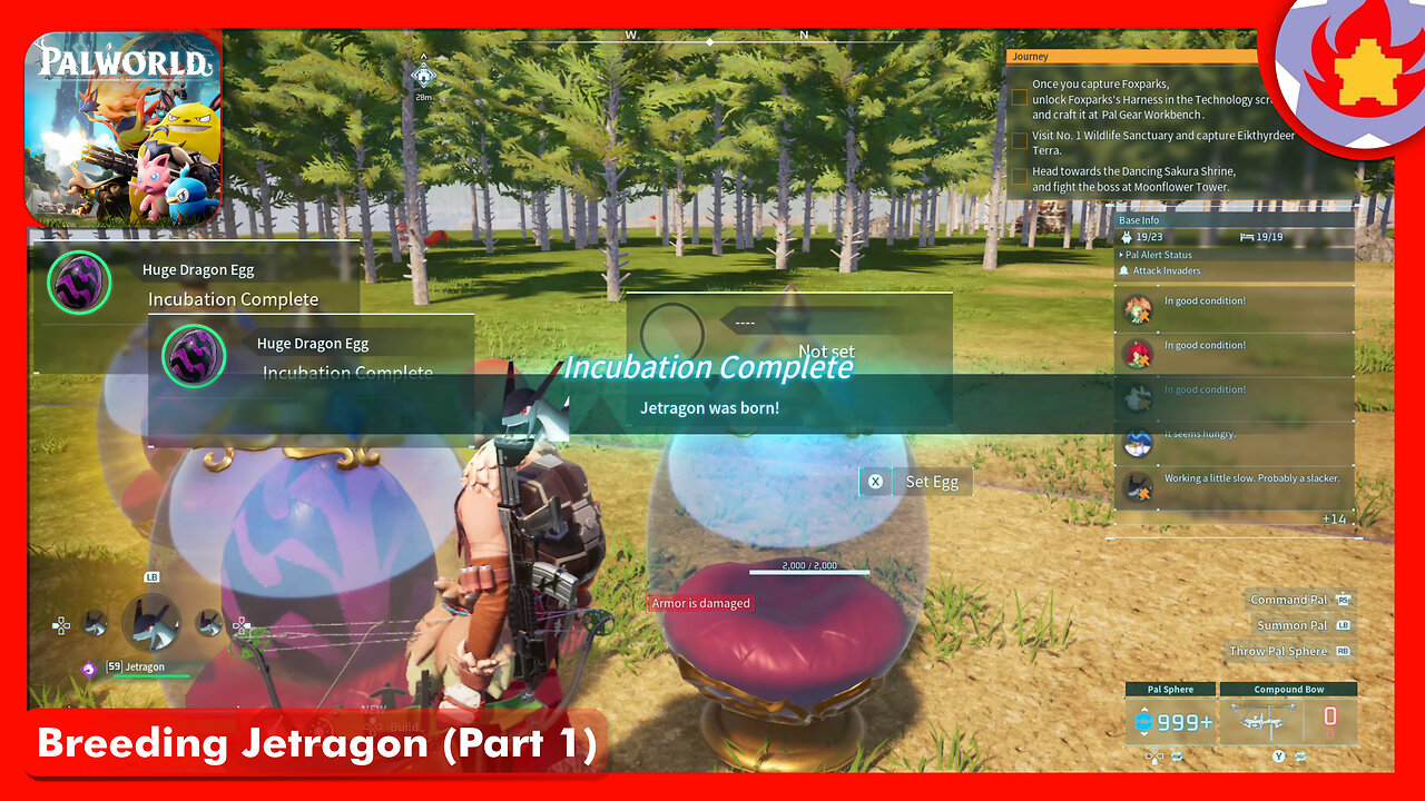 Breeding Jetragon (Part 1) | Palworld