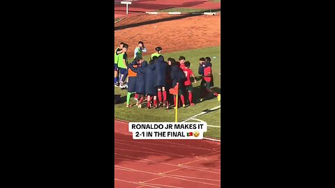 Ronaldo Jr bags a brace in the final against Croatia 🤯⚽️⚽️