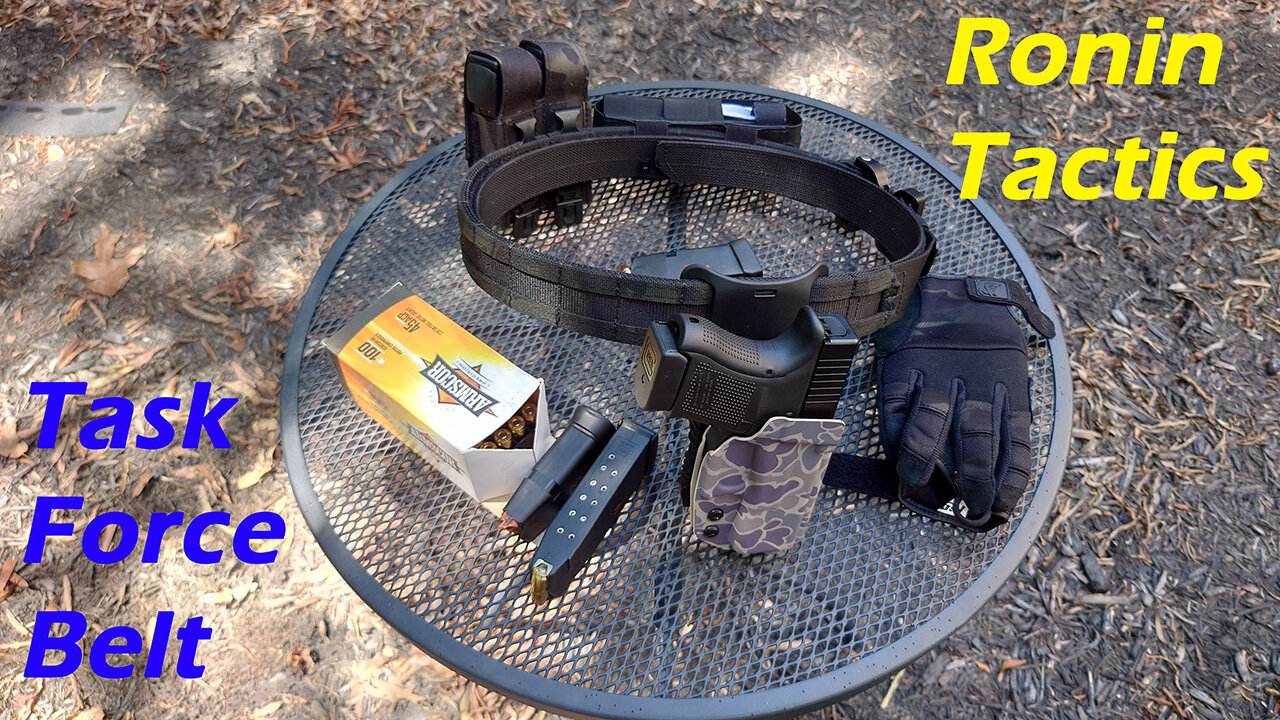 Ronin Tactics Task Force Belt: Part 1 - The Setup