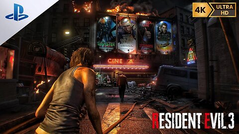 IMMERSIVE Realistic ULTRA Graphics Gameplay [4K 60FPS HDR] RESIDENT EVIL 3 (PS5)
