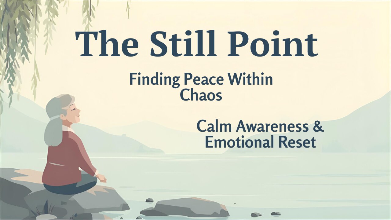 The Still Point. Finding Peace Within Chaos. Hypnosis to Relieve Stress