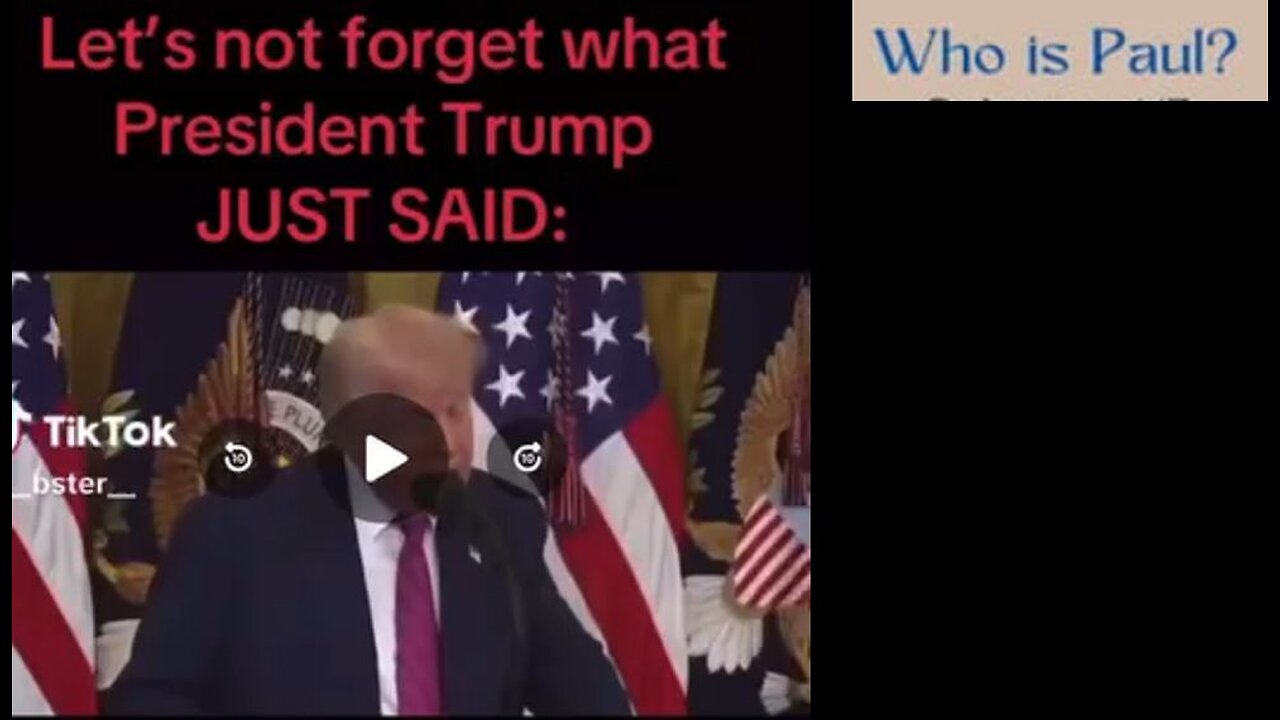 Trump Mentions Paul, Who Is He? - The Greenland Spaceship - 1 Corinthians 15:17-19