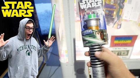 I WON A LIGHTSABER!