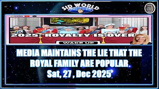 MEDIA MAINTAINS THE LIE THAT THE ROYAL FAMILY ARE POPULAR