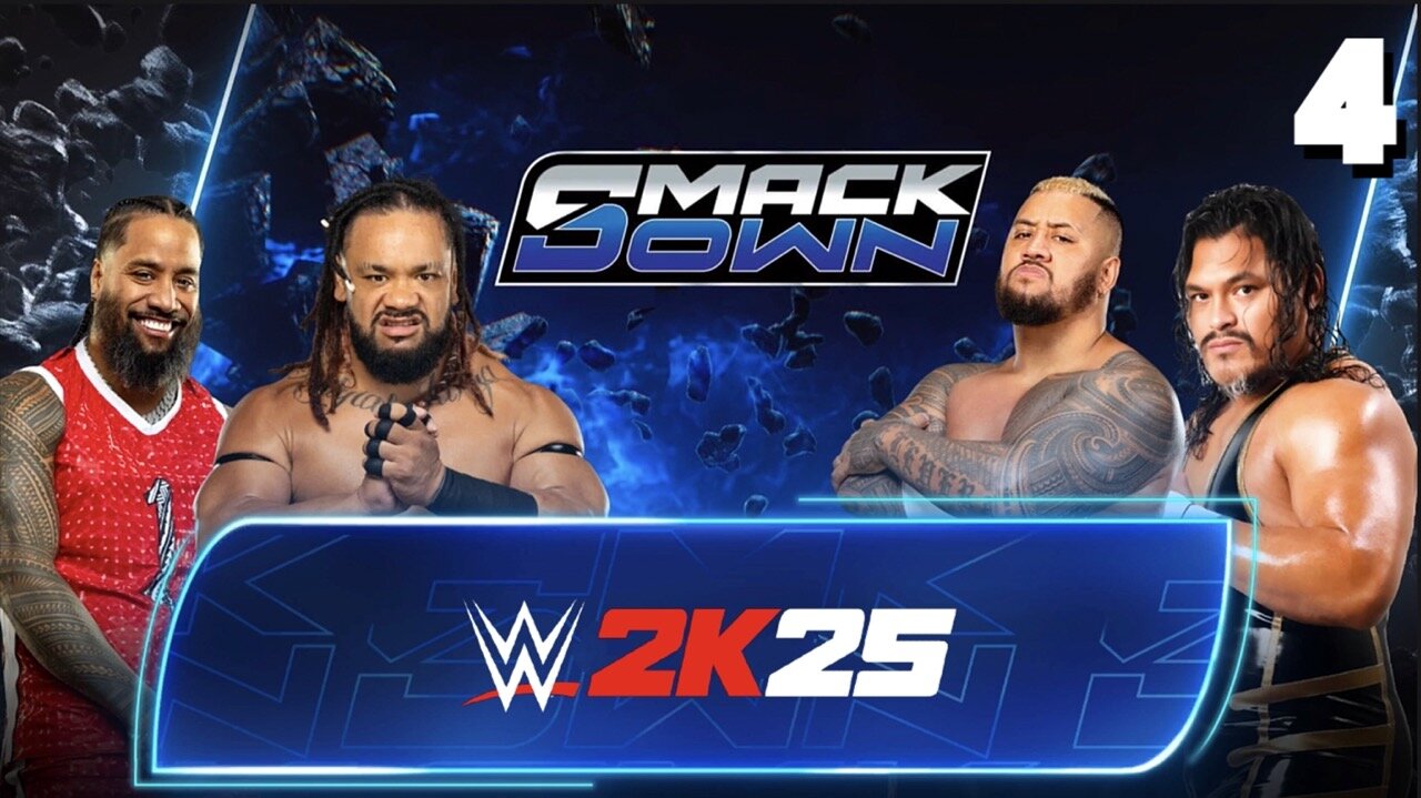 WWE 2K25 Smackdown June 4th 2025 - Match 4: The Samoan Werewolf!
