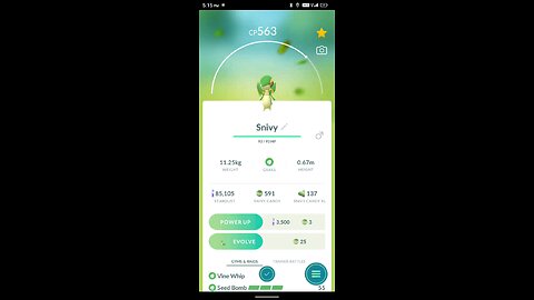 evolving some shit on Pokemon go
