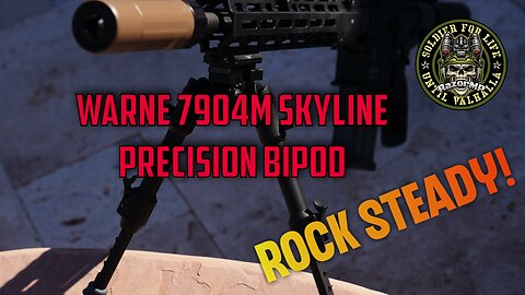 Warne 7904M Precision Bipod, M-LOK Interface
