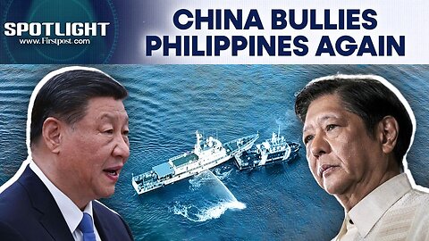 Chinese Coast Guard Fires Water Cannons at Philippine Vessel in South China Sea _ Spotlight _ N18G
