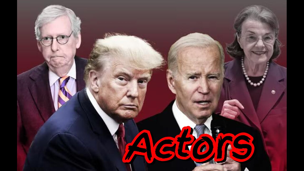 Politicians are Actors