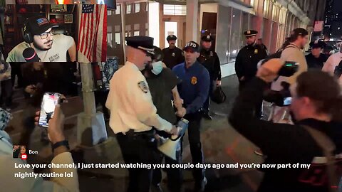 #ANTIFA Member Assaults #Nick Shirleys Bodyguard #LIVE In #NYC #Anti-ICE #Protests