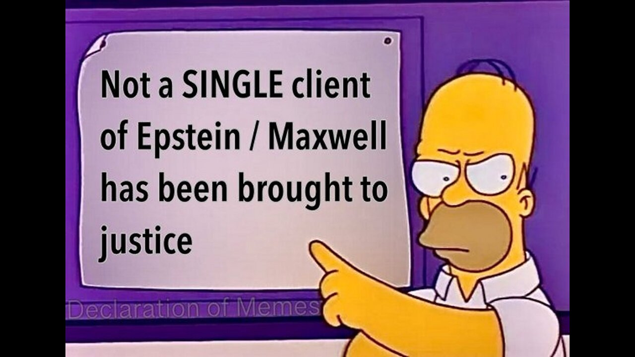 Tucker Carlson on the 3 important Epstein questions...