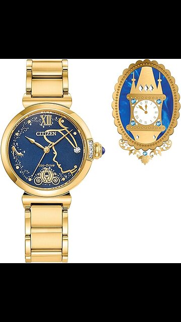 Citizen Women's Eco-Drive Cinderella 75th Anniversary Boxed Set