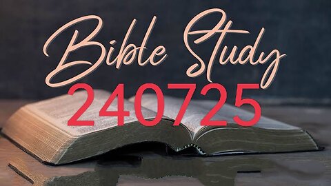 TRINITY, MARIAN DEVOTION, ISLAM, SOLA FIDE: BIBLE STUDY QA 240725