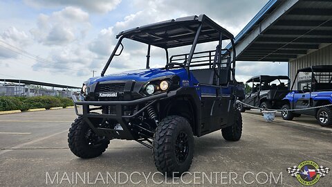 2024 KAWASAKI MULE PRO FXT 1000 LE IN BLUE WALK-AROUND