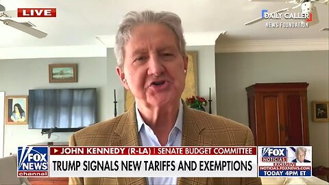 Sen. John Kennedy: 'Slap China to Pluto' Until They Play Fair on Trade