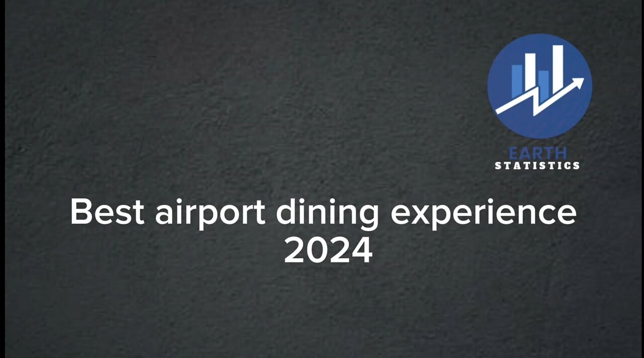 Best airport dining experience 2024...