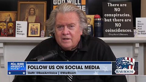Steve Bannon: "We should be talking about regime change... in Israel! Israel is not an ally!" ✡️