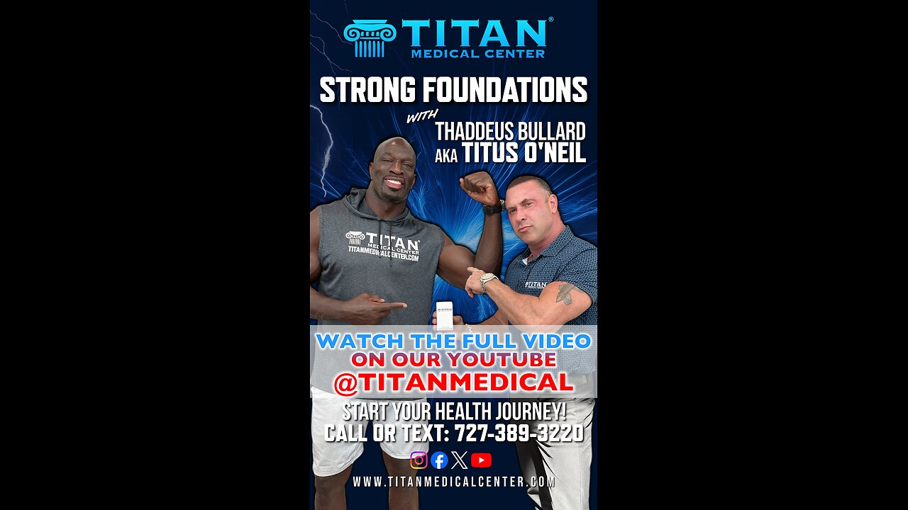 STRONG FOUNDATIONS with Titan Medical, featuring Thaddeus Bullard & John Tsikouris