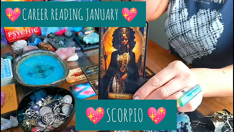 SCORPIO - "RISE UP SCORPIO - YOUR RARE TALENT DOUBLES THE DOUGH!!" - CAREER & MONEY READING - END - JANUARY 2025