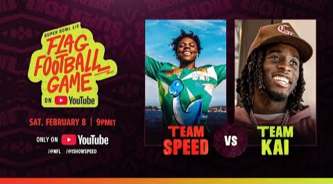Team Speed vs. Team Kai @ Super Bowl LIX Flag Football Game