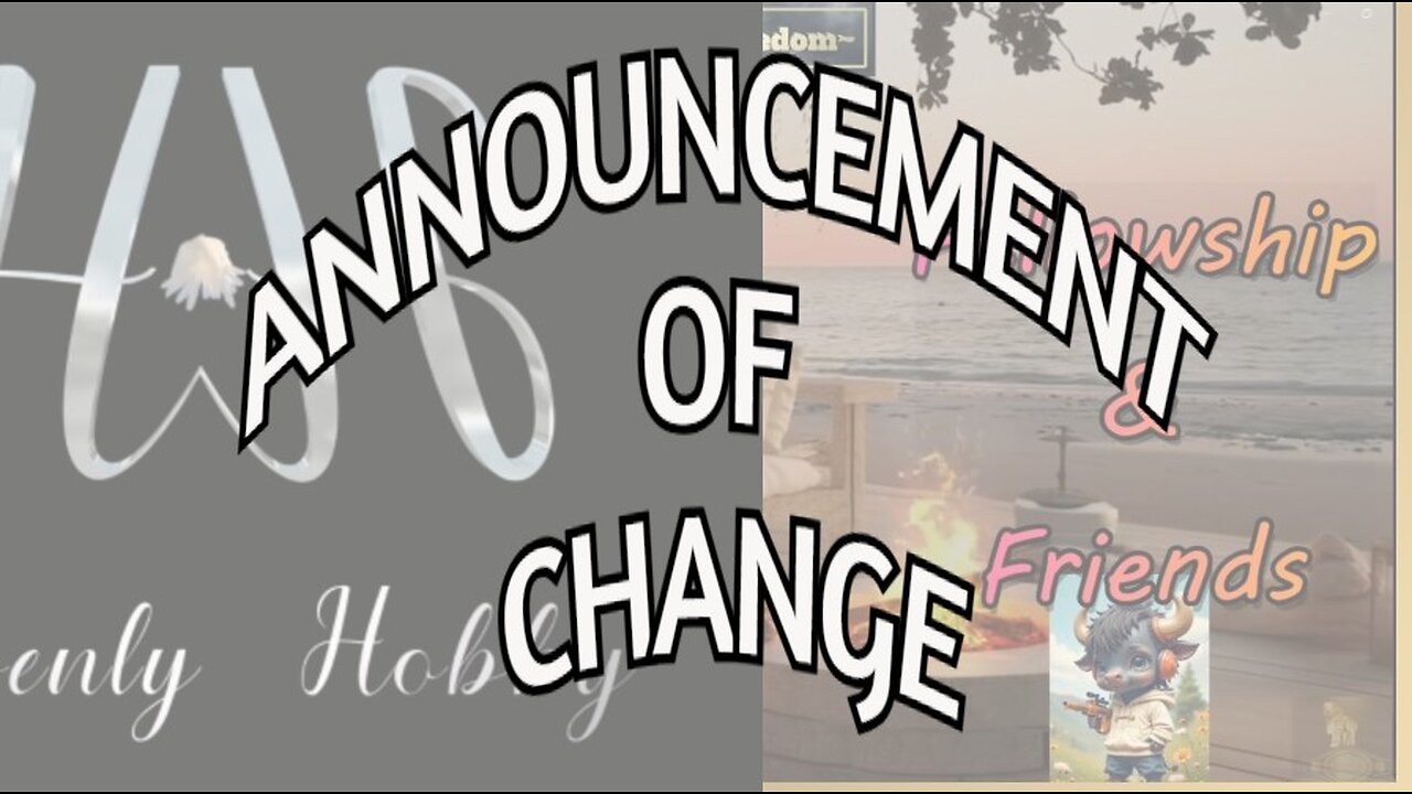 #434 - Announcement of Change