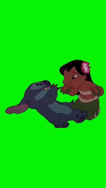 “Too Dangerous” Lilo & Stitch | Green Screen