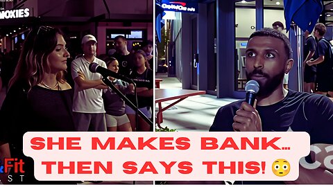 Feminist making $1K/hour claimed men get paid less!