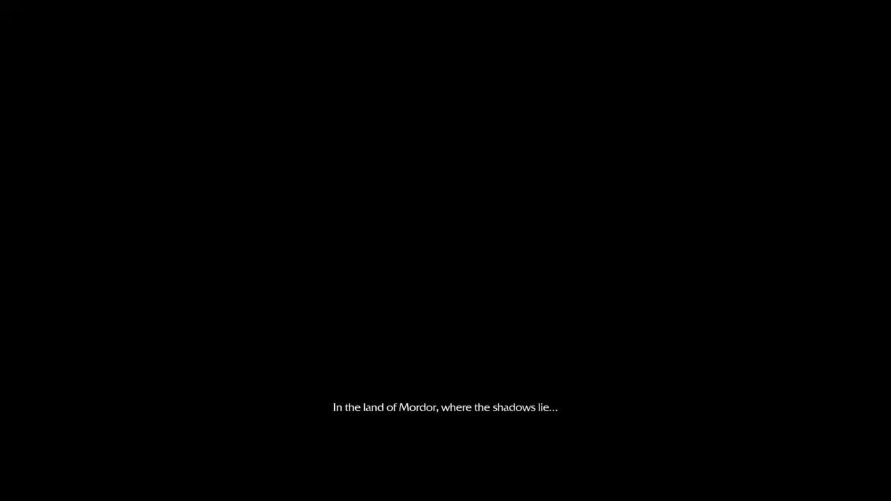 Middle Earth Shadow of Mordor