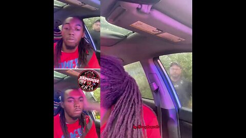 A deranged officer shatters an unarmed man's window, punches him, and slams his face into the ground