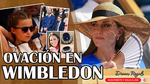 ¡Reinas del estilo! Catherine y Charlotte se roban el show en Wimbledon