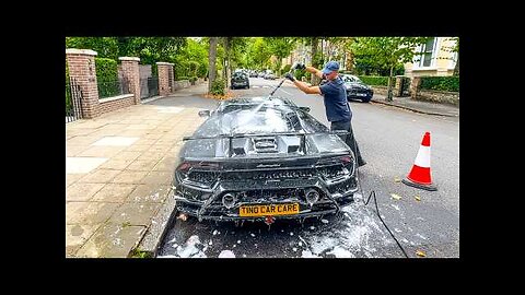 Day in the Life of a Luxury Car Cleaner in the UK