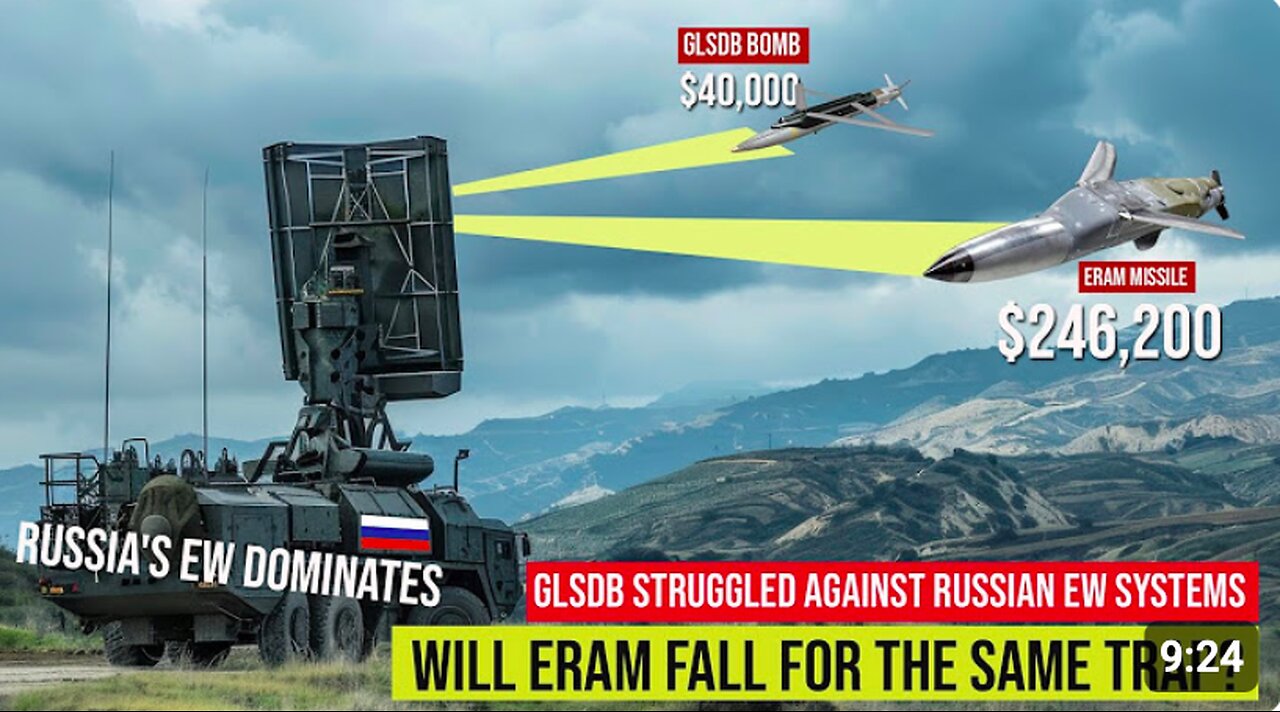 Russian electronic warfare continues to surpass Western precision weapons! GLSDB