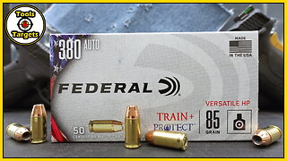 It Trains, But Does It Protect?...Federal Train & Protect .380 Auto Ballistic Gel Ammo Test!